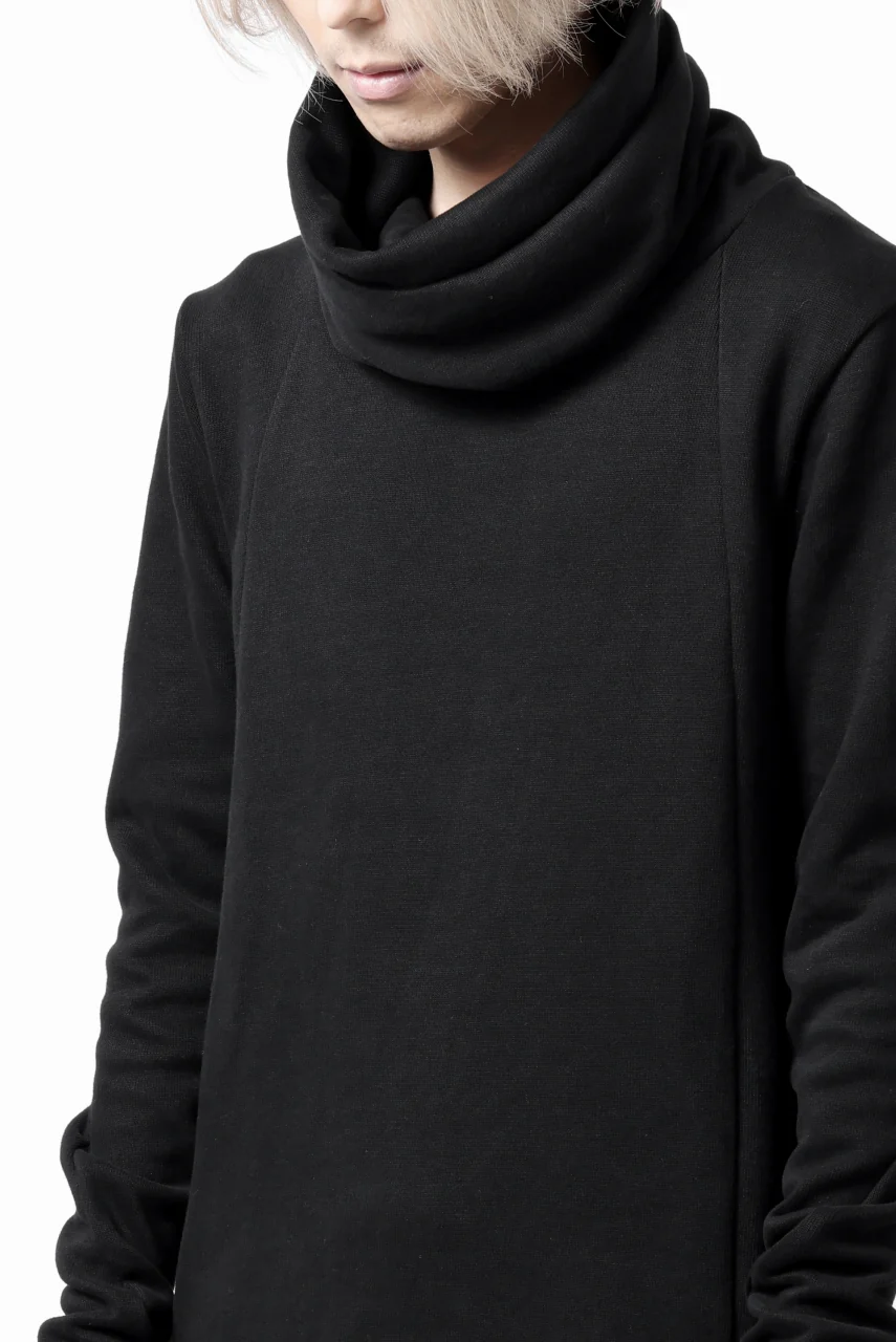 A.F ARTEFACT TURTLE NECK PULLOVER / COPE KNIT JERSEY (BLACK) - Image 20