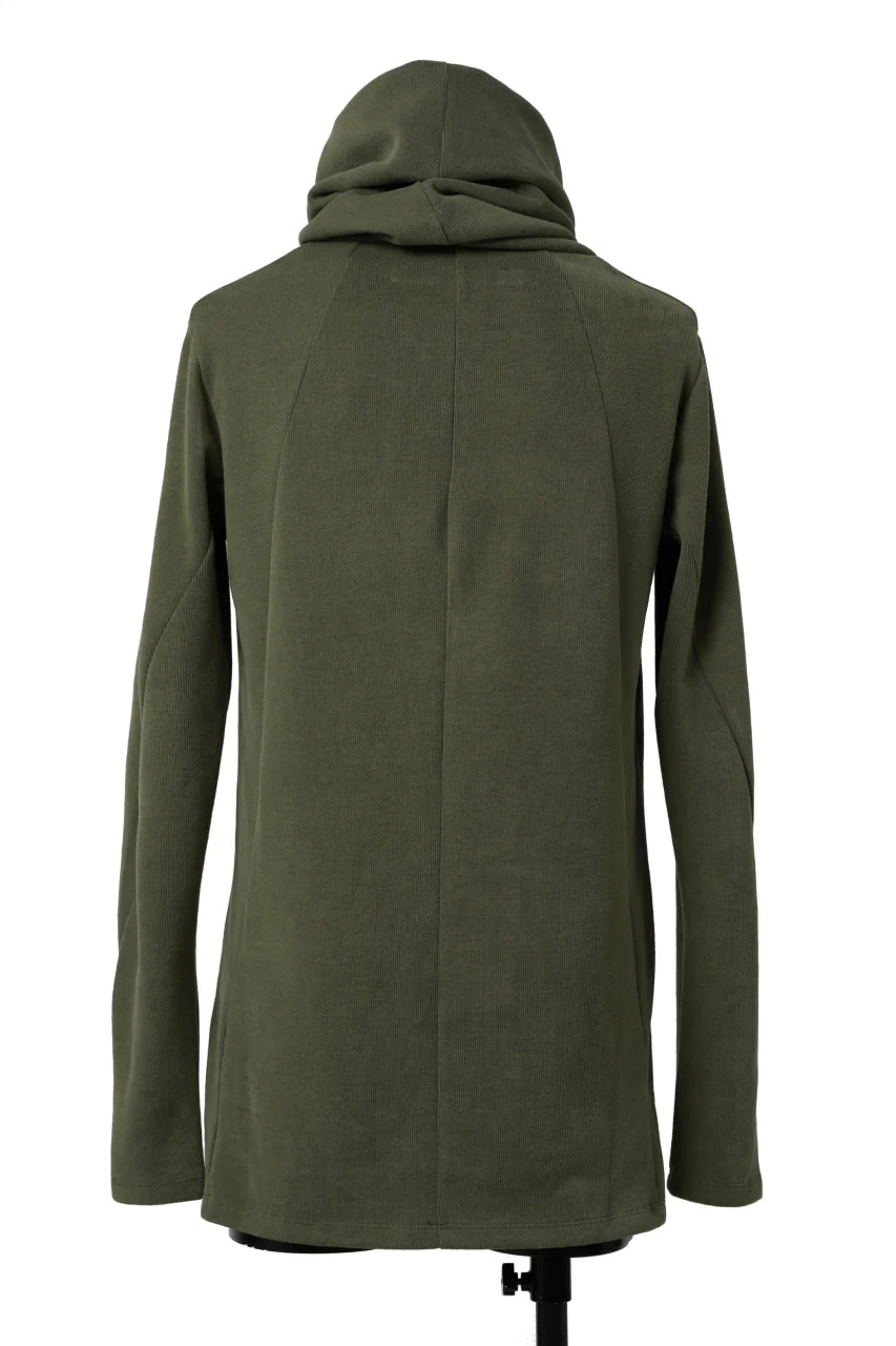 A.F ARTEFACT TURTLE NECK PULLOVER / COPE KNIT JERSEY (KHAKI) - Image 8