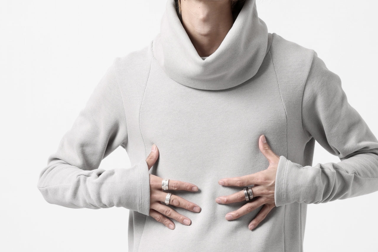 A.F ARTEFACT TURTLE NECK PULLOVER / COPE KNIT JERSEY (L.GREY) - Image 25
