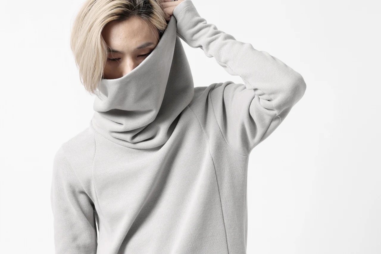 A.F ARTEFACT TURTLE NECK PULLOVER / COPE KNIT JERSEY (L.GREY) - Image 26