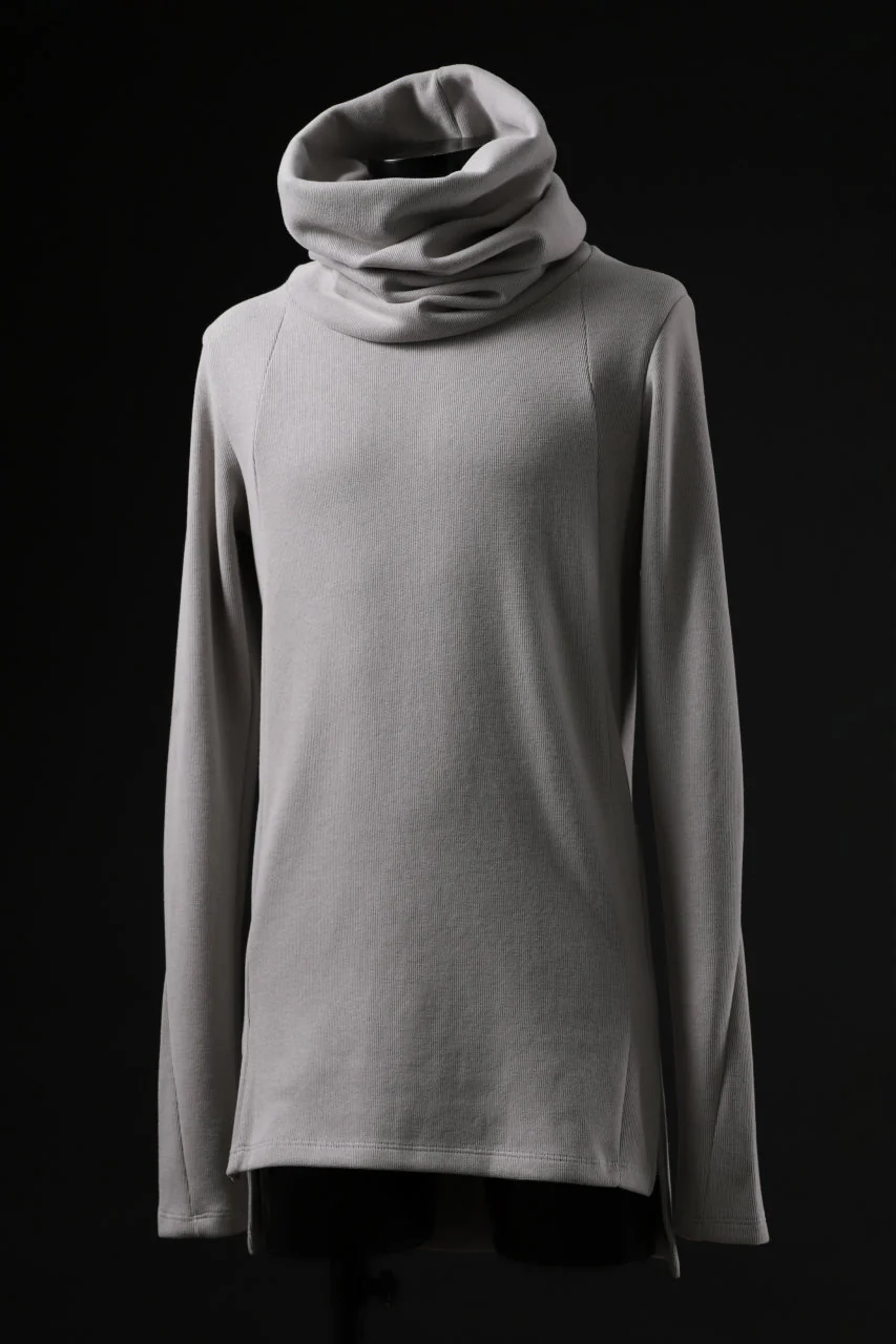 A.F ARTEFACT TURTLE NECK PULLOVER / COPE KNIT JERSEY (L.GREY) - Image 7