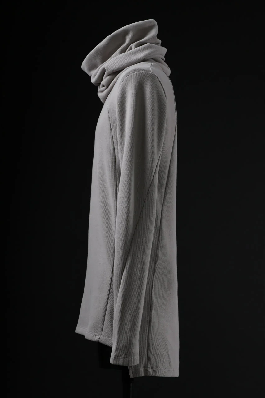 A.F ARTEFACT TURTLE NECK PULLOVER / COPE KNIT JERSEY (L.GREY) - Image 8