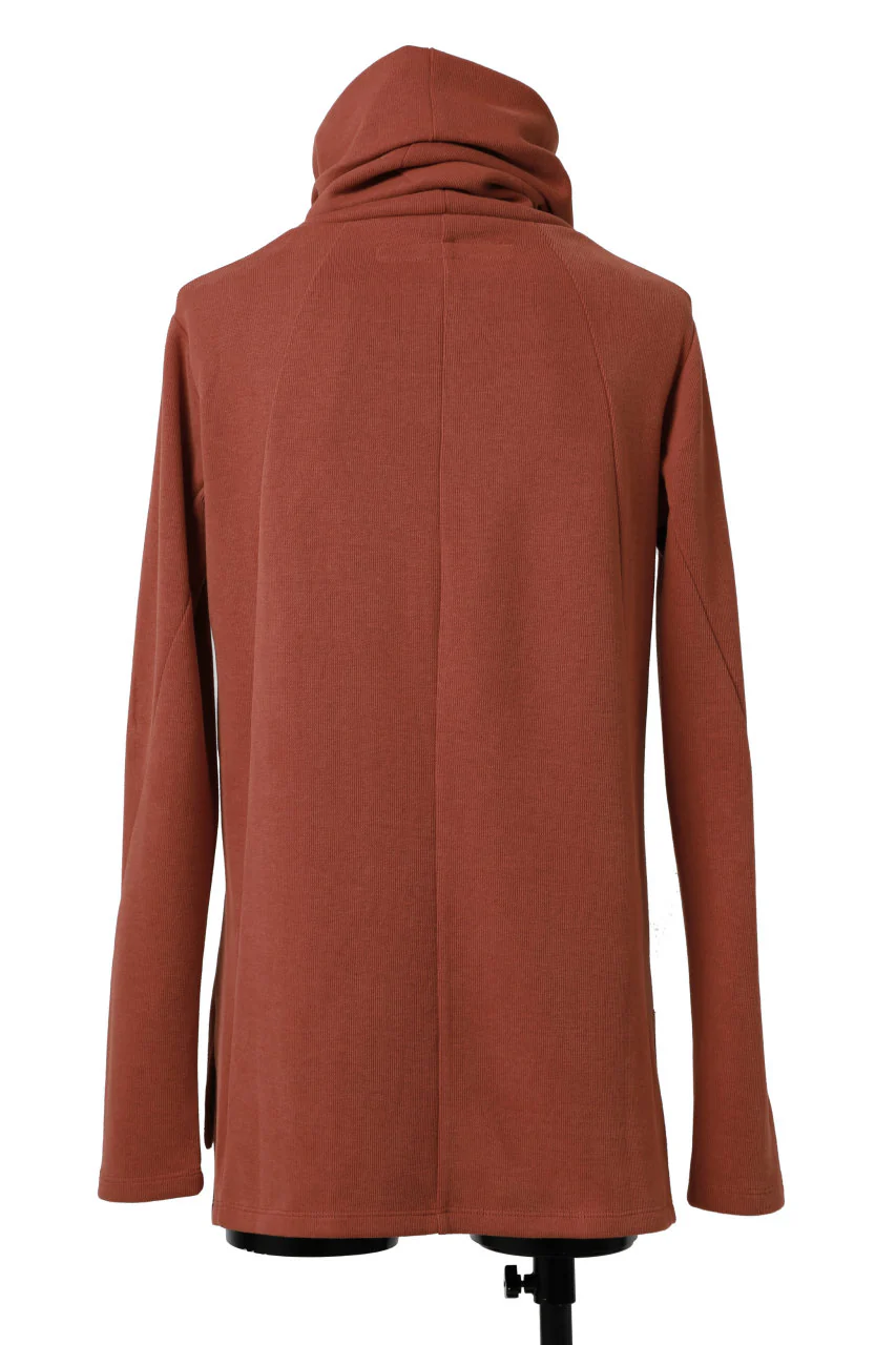 A.F ARTEFACT TURTLE NECK PULLOVER / COPE KNIT JERSEY (ORANGE) - Image 10