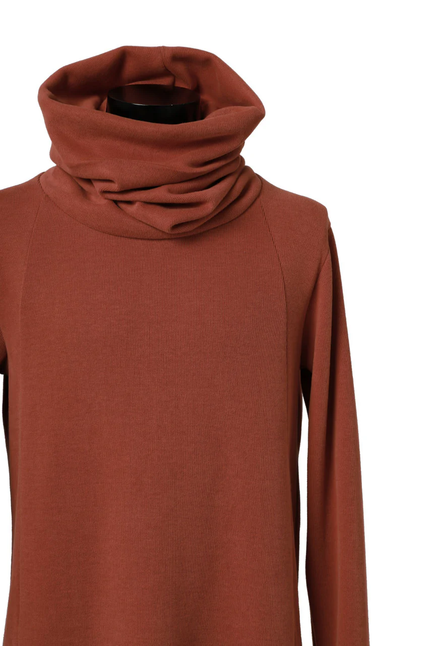 A.F ARTEFACT TURTLE NECK PULLOVER / COPE KNIT JERSEY (ORANGE) - Image 11