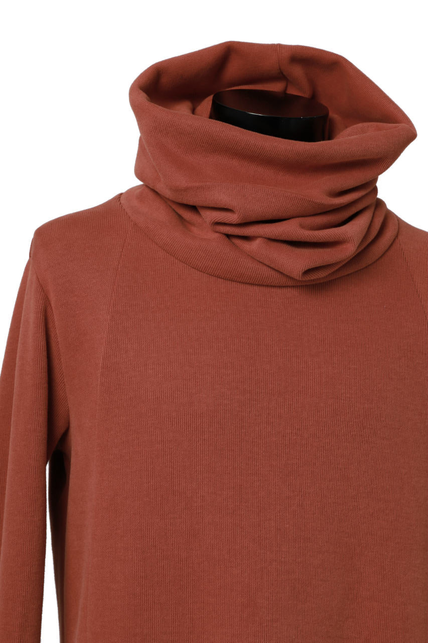 A.F ARTEFACT TURTLE NECK PULLOVER / COPE KNIT JERSEY (ORANGE) - Image 14