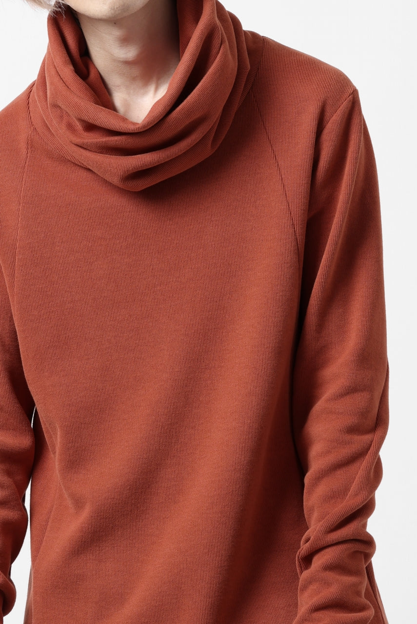 A.F ARTEFACT TURTLE NECK PULLOVER / COPE KNIT JERSEY (ORANGE) - Image 21
