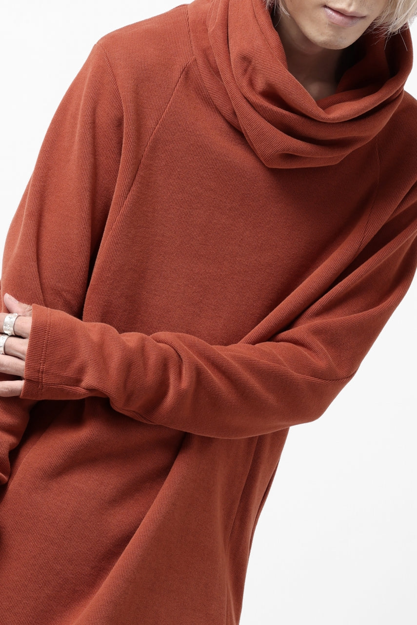 A.F ARTEFACT TURTLE NECK PULLOVER / COPE KNIT JERSEY (ORANGE) - Image 22