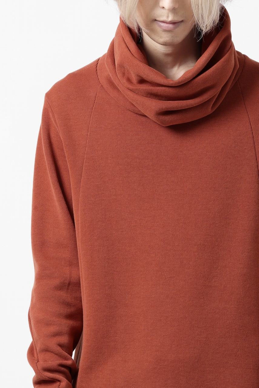 A.F ARTEFACT TURTLE NECK PULLOVER / COPE KNIT JERSEY (ORANGE) - Image 24