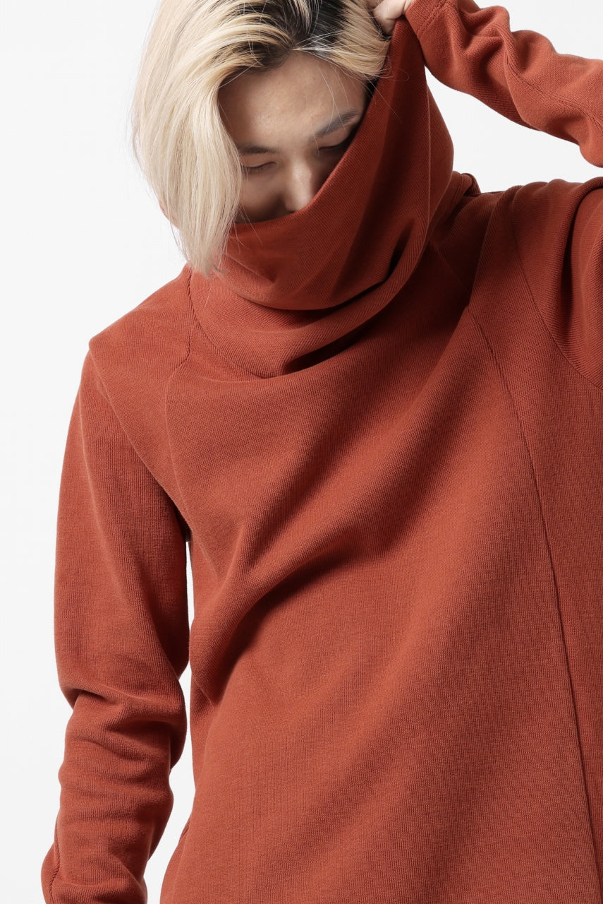 A.F ARTEFACT TURTLE NECK PULLOVER / COPE KNIT JERSEY (ORANGE) - Image 27