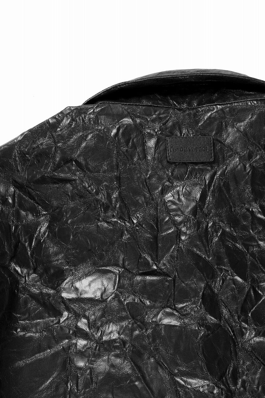A.F ARTEFACT WASHER SYNTHETIC LEATHER SHRT (BLACK) - Image 13