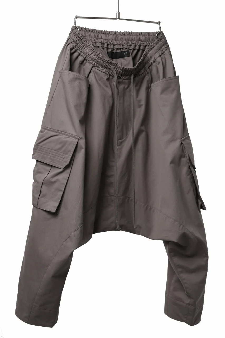 A.F ARTEFACT WIDE CARGO SARROUEL EASY PANTS (GREY) - Image 2