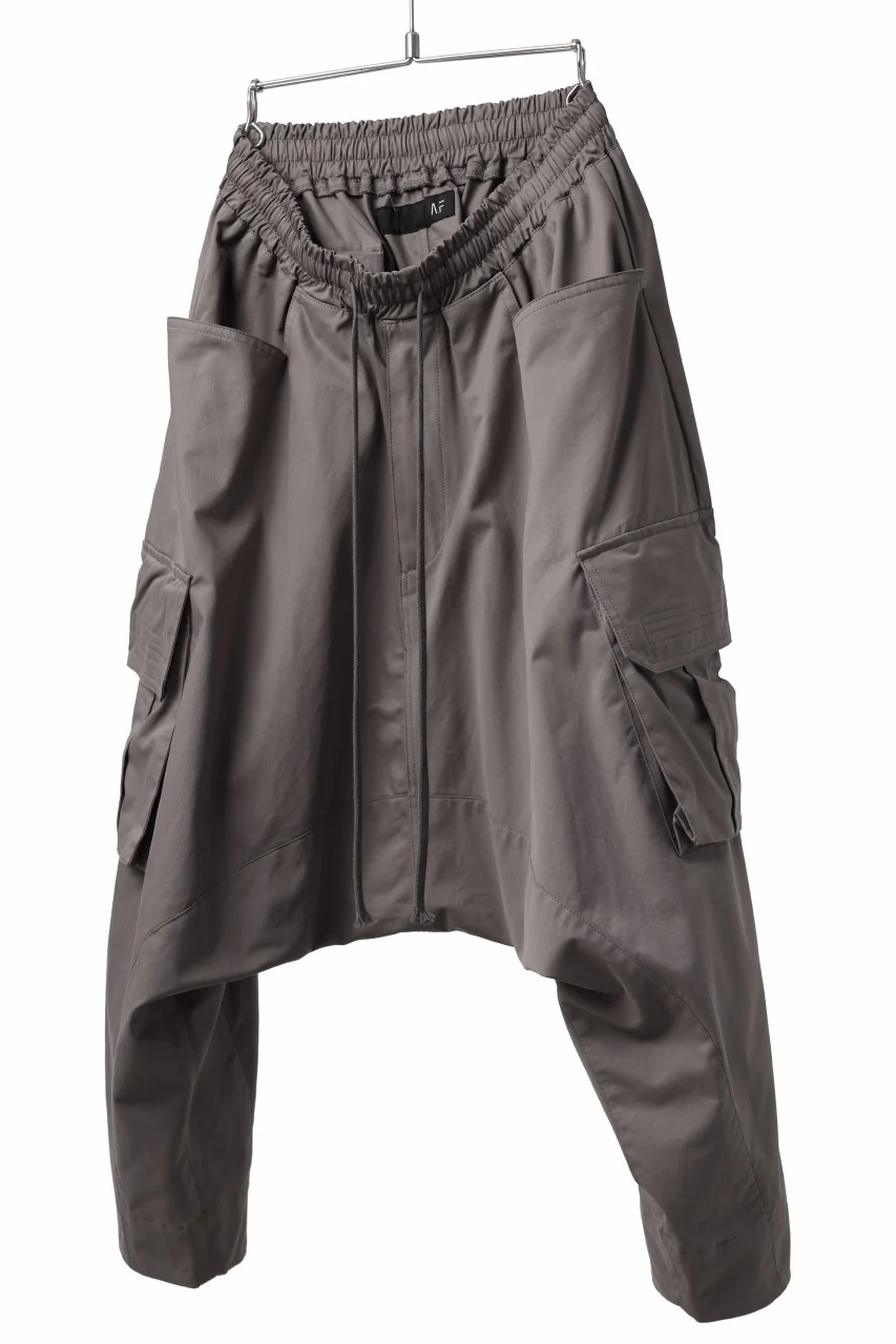 A.F ARTEFACT WIDE CARGO SARROUEL EASY PANTS (GREY) - Image 3