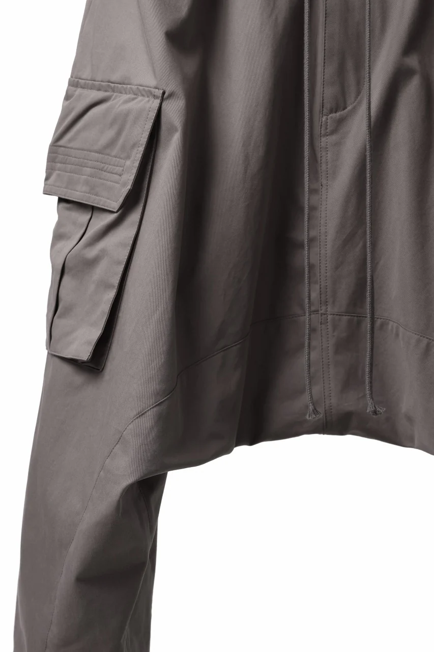A.F ARTEFACT WIDE CARGO SARROUEL EASY PANTS (GREY) - Image 7