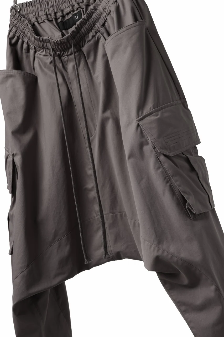 A.F ARTEFACT WIDE CARGO SARROUEL EASY PANTS (GREY) - Image 8