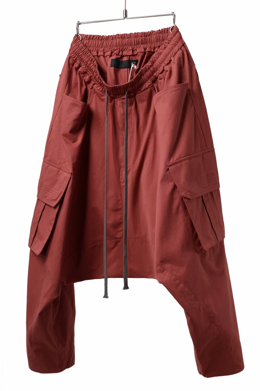 A.F ARTEFACT WIDE CARGO SARROUEL EASY PANTS (ORANGE) - Image 2