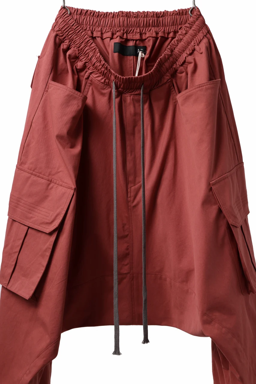 A.F ARTEFACT WIDE CARGO SARROUEL EASY PANTS (ORANGE) - Image 4