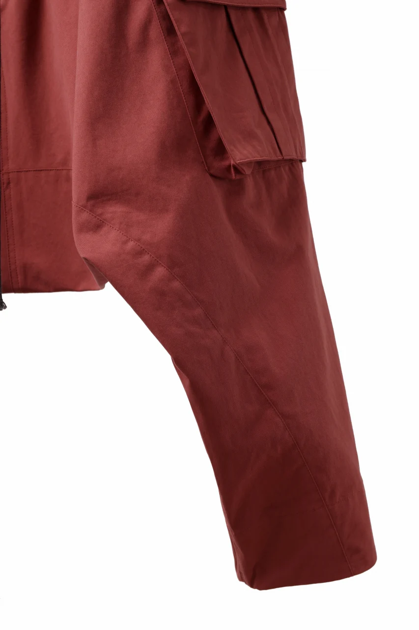 A.F ARTEFACT WIDE CARGO SARROUEL EASY PANTS (ORANGE) - Image 7