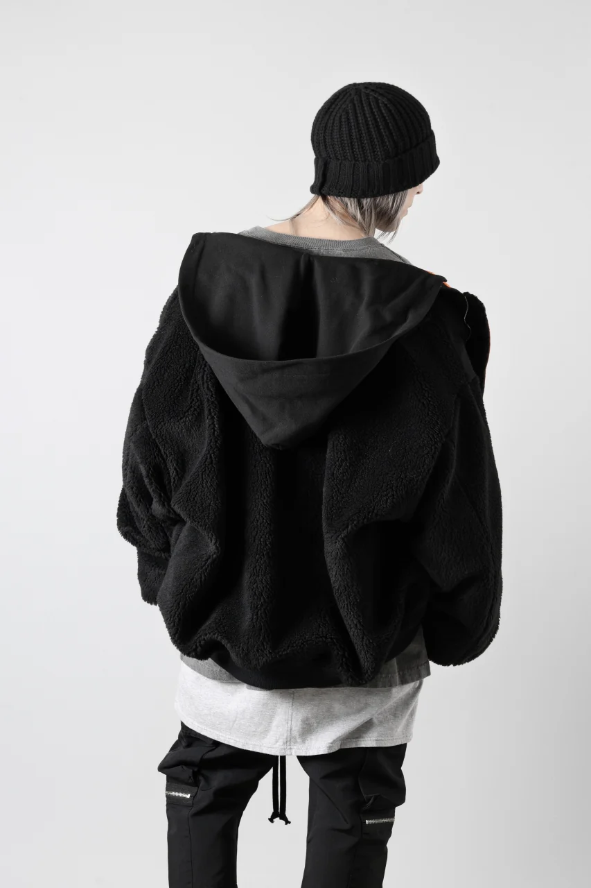 A.F ARTEFACT WOOL RIB KNIT CAP (BLACK) - Image 18