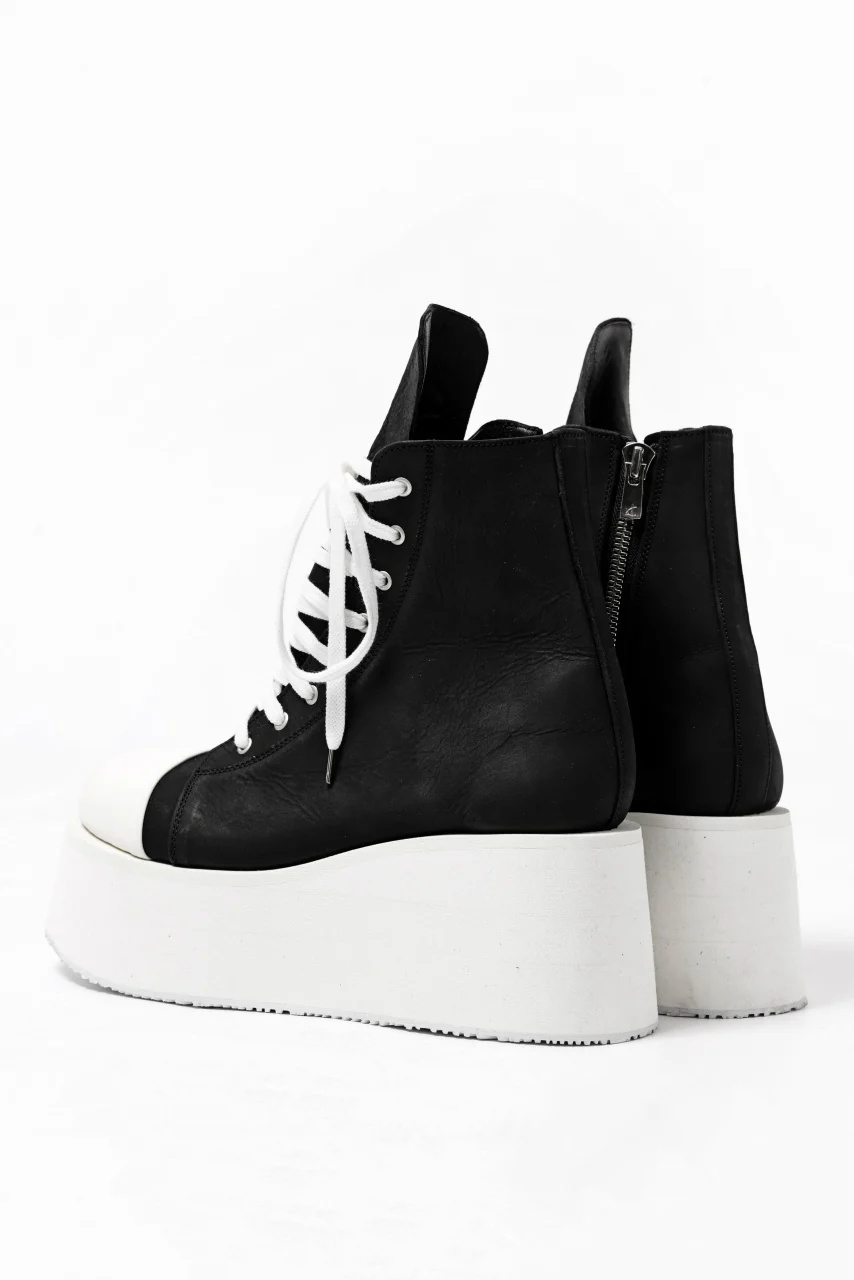 A.F ARTEFACT x Portaille PLATFORM HIGHCUT SNEAKERBOOTS / MATT NUBUCK (BLACK) - Image 8