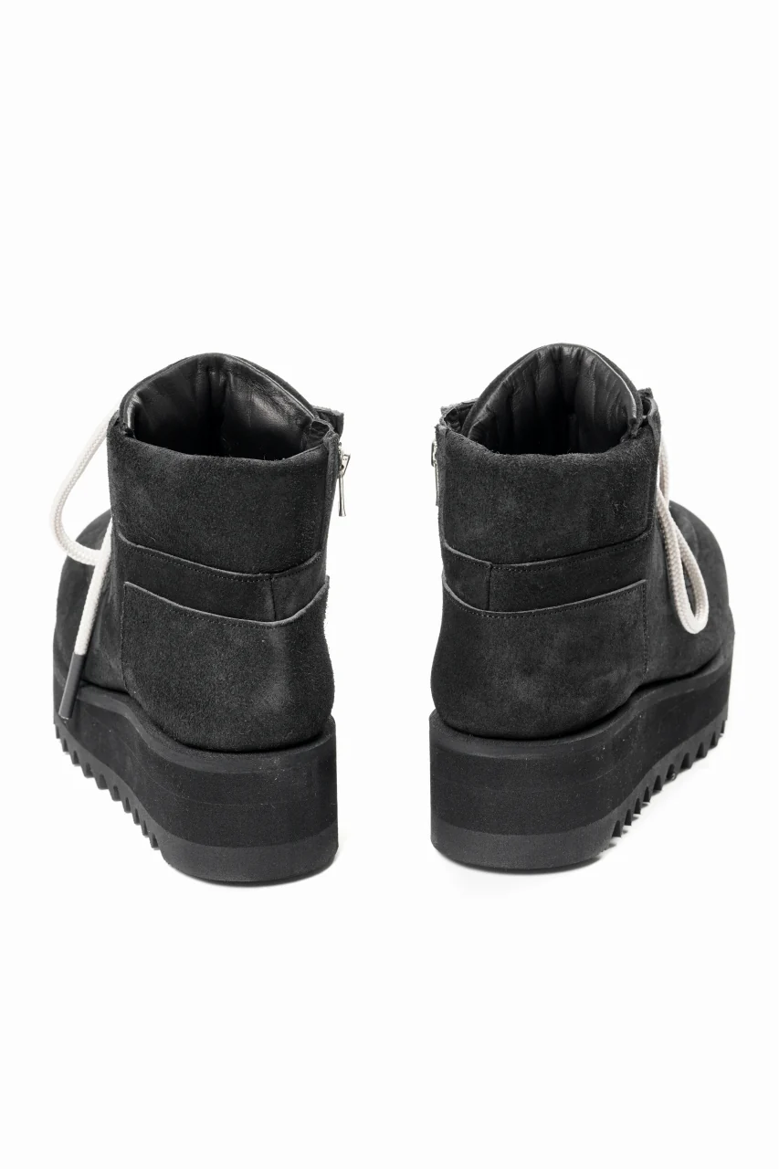 A.F ARTEFACT x Portaille TYROLEAN BOOTS / OILED NUBUCK (BLACK) - Image 10