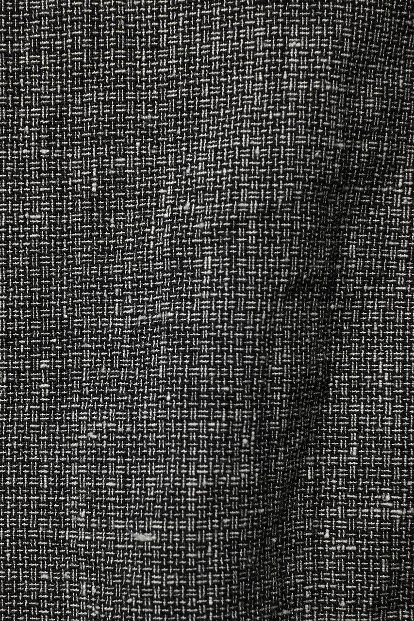 A TENTATIVE ATELIER Abel G. MULTI-STITCHES WORKER SHIRT (BLACK) - Image 18