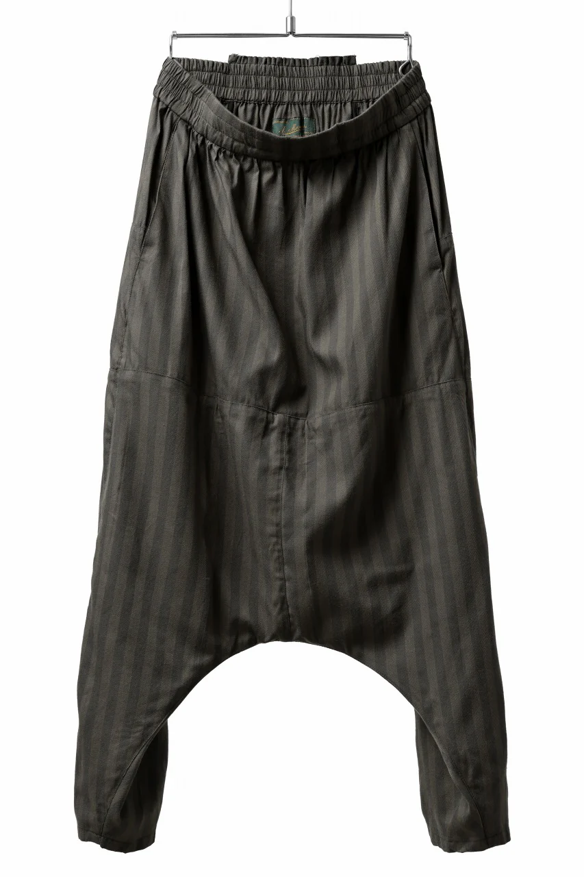 Aleksandr Manamis A Shape Ruffle Edge Pant (STRIPES)