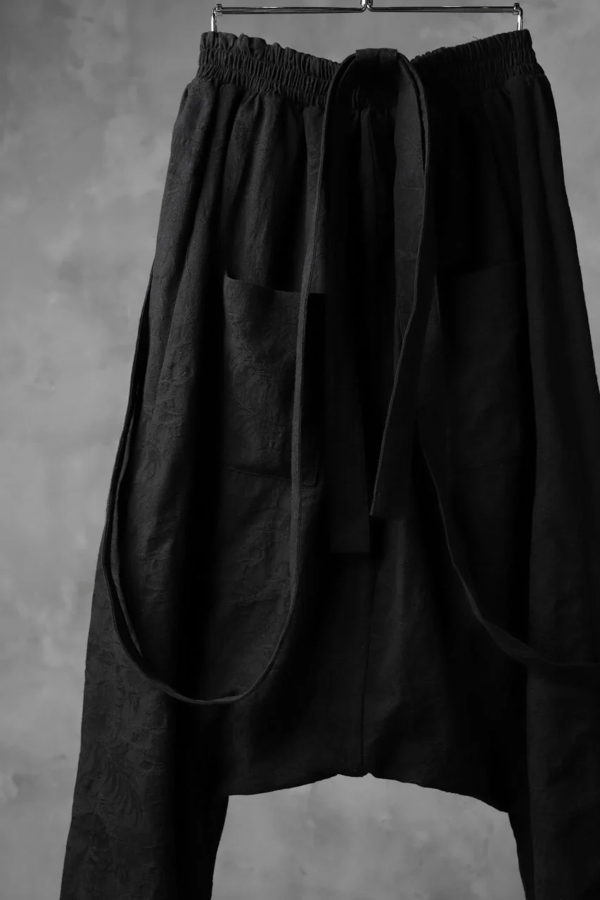 Aleksandr Manamis A-Shapetie Bow Pant wt. Suspender / Flower Jacquard - Image 16