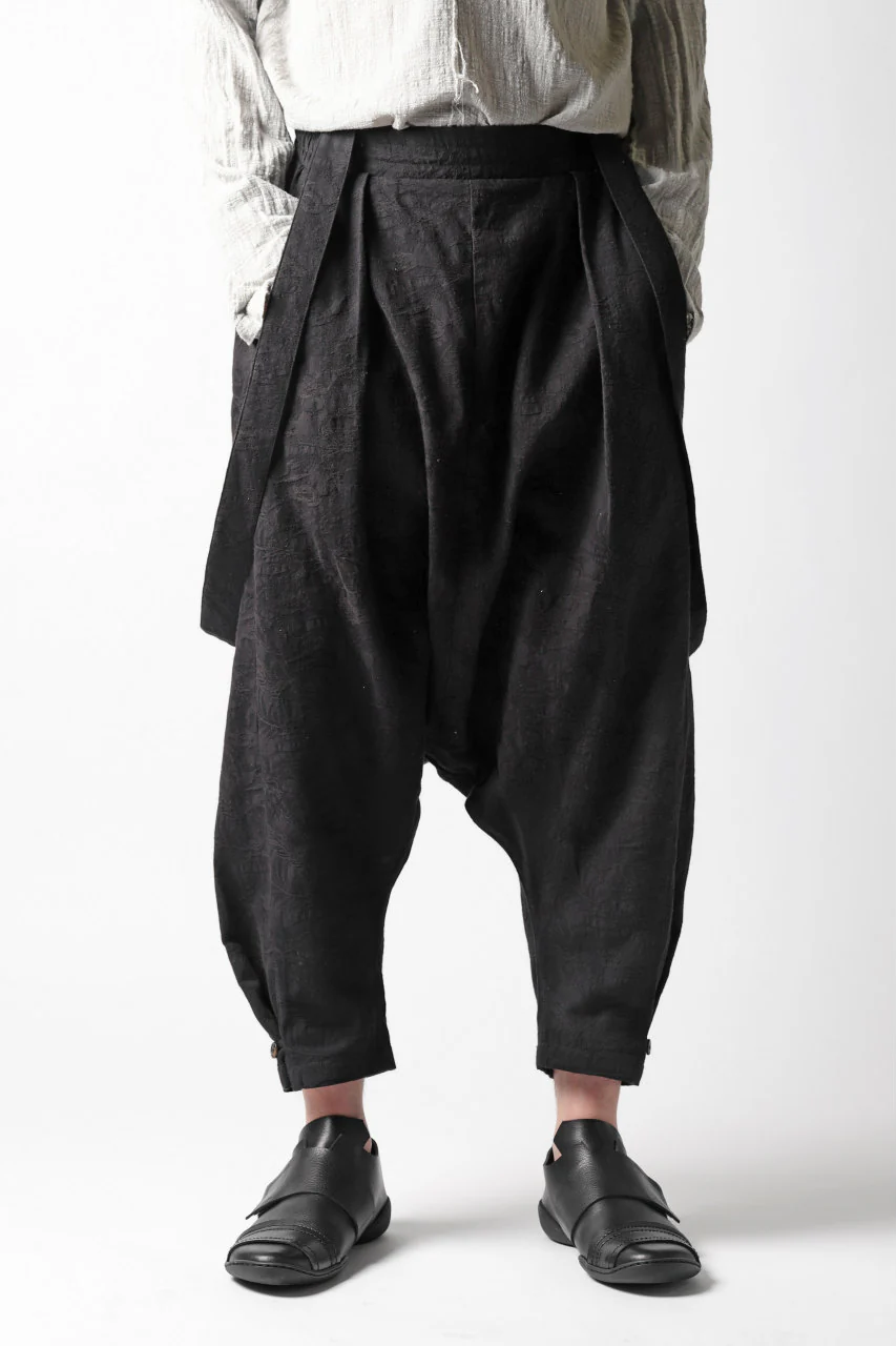 Aleksandr Manamis A-Shapetie Bow Pant wt. Suspender / Flower Jacquard - Image 22