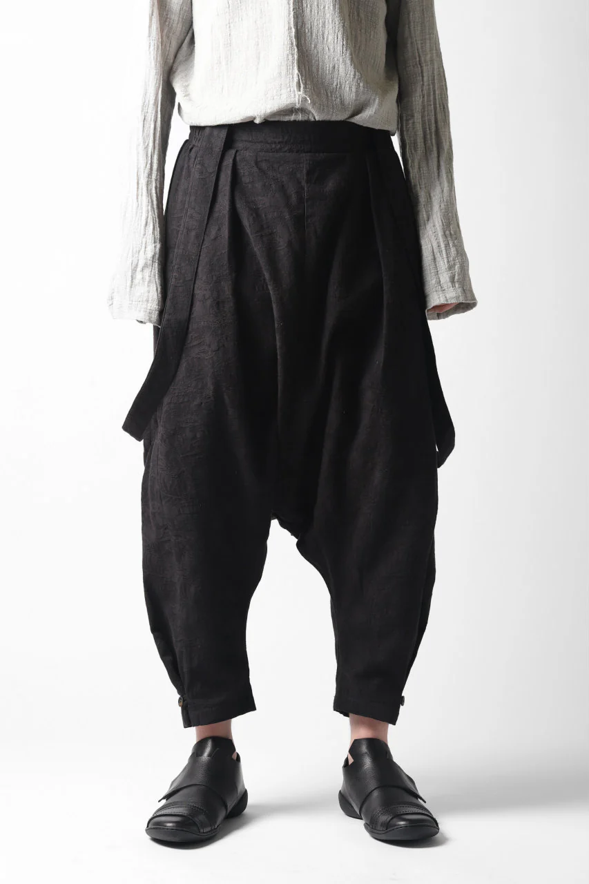 Aleksandr Manamis A-Shapetie Bow Pant wt. Suspender / Flower Jacquard - Image 23