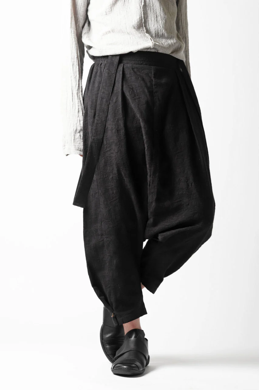 Aleksandr Manamis A-Shapetie Bow Pant wt. Suspender / Flower Jacquard - Image 25