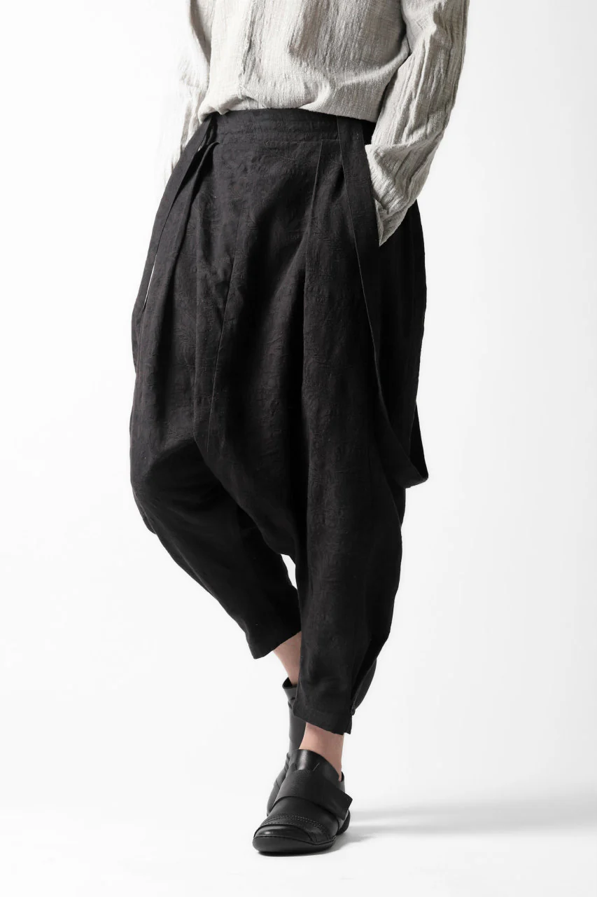 Aleksandr Manamis A-Shapetie Bow Pant wt. Suspender / Flower Jacquard - Image 27