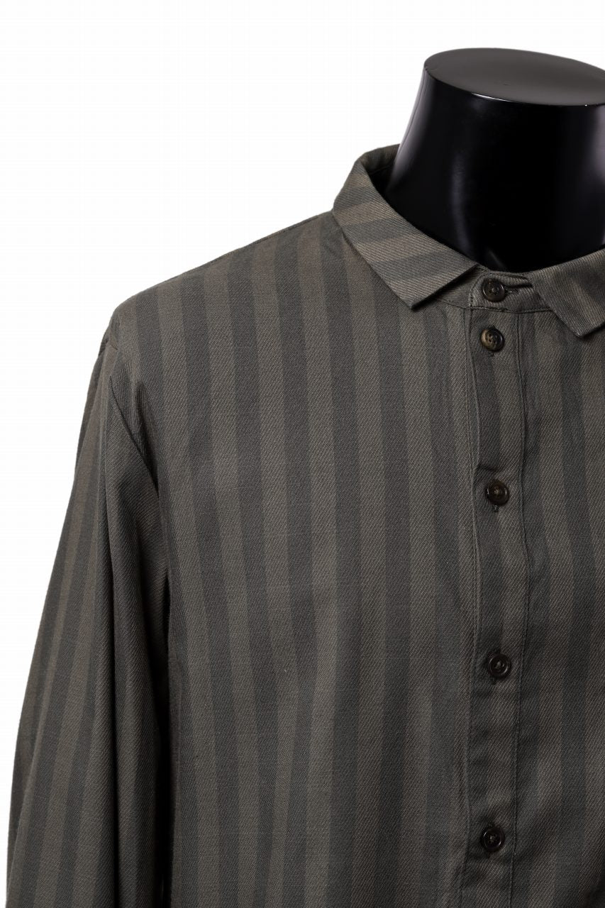 Aleksandr Manamis Asymmetric Striped Shirt (STRIPES) - Image 10