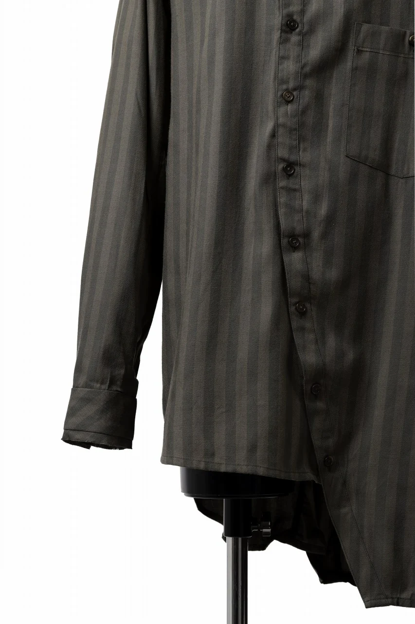 Aleksandr Manamis Asymmetric Striped Shirt (STRIPES) - Image 11