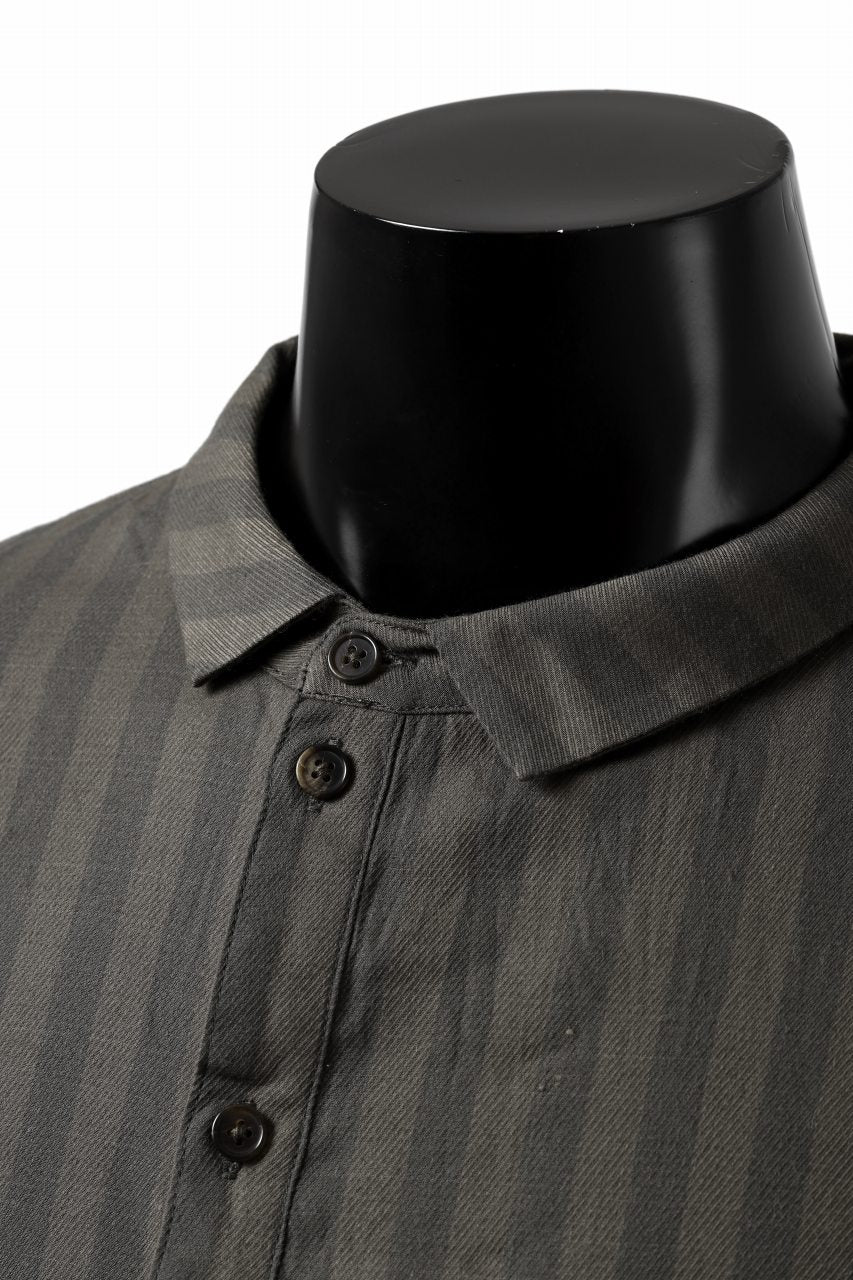 Aleksandr Manamis Asymmetric Striped Shirt (STRIPES) - Image 12