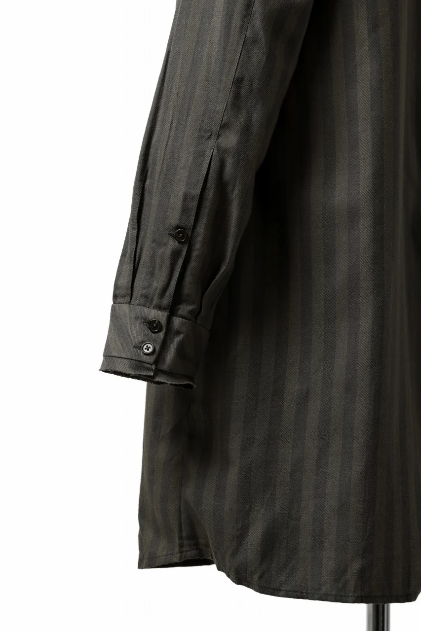 Aleksandr Manamis Asymmetric Striped Shirt (STRIPES) - Image 14