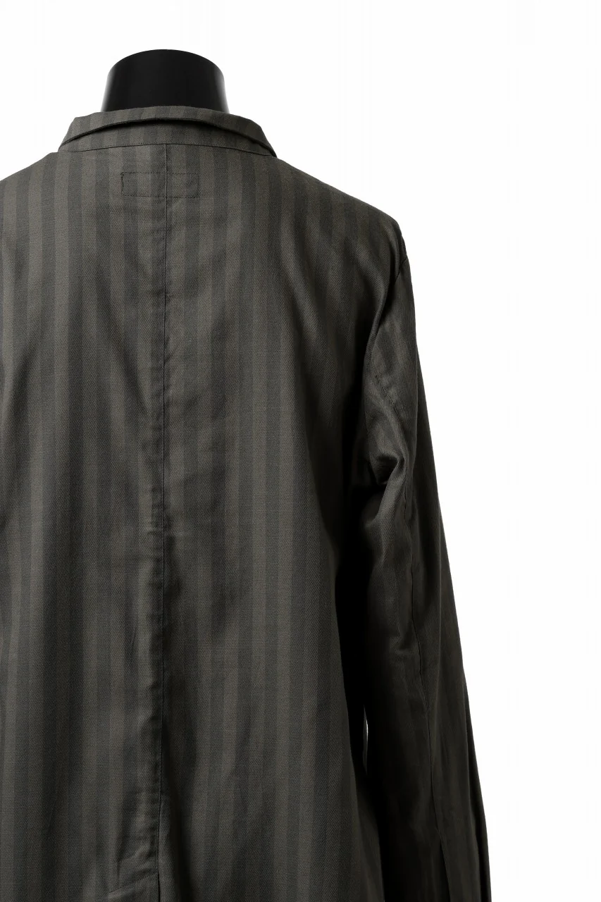Aleksandr Manamis Asymmetric Striped Shirt (STRIPES) - Image 15