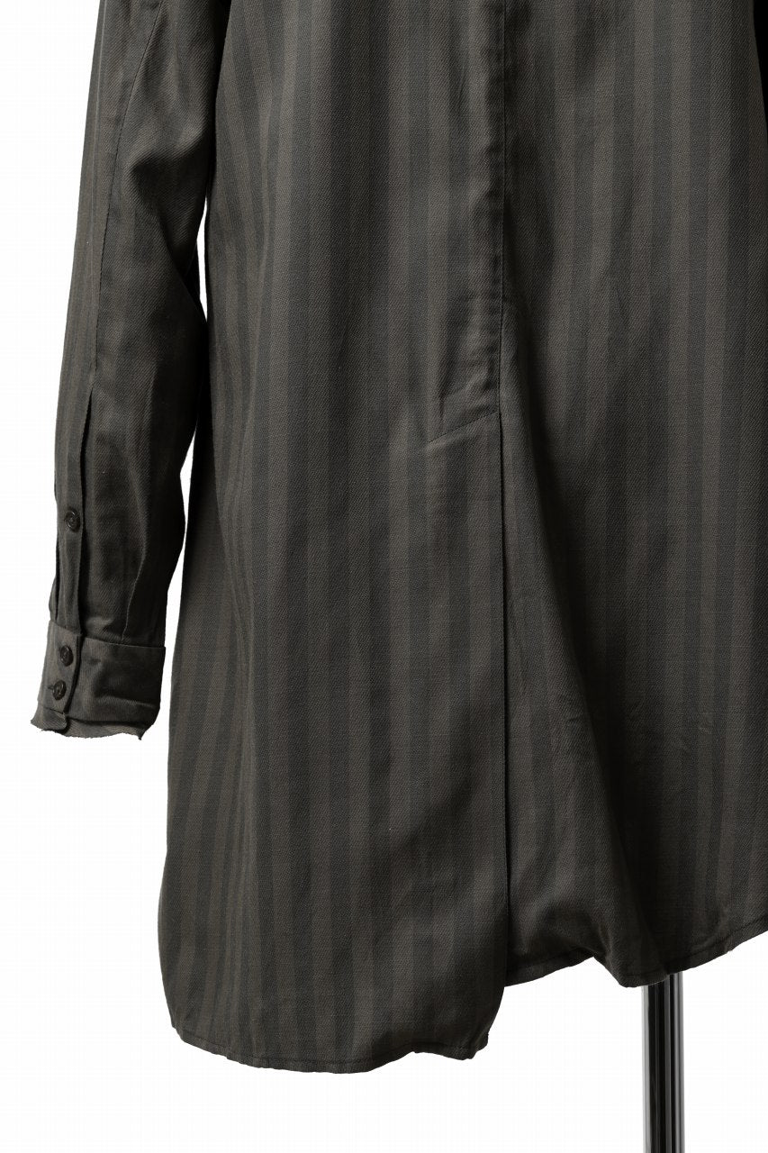 Aleksandr Manamis Asymmetric Striped Shirt (STRIPES) - Image 16