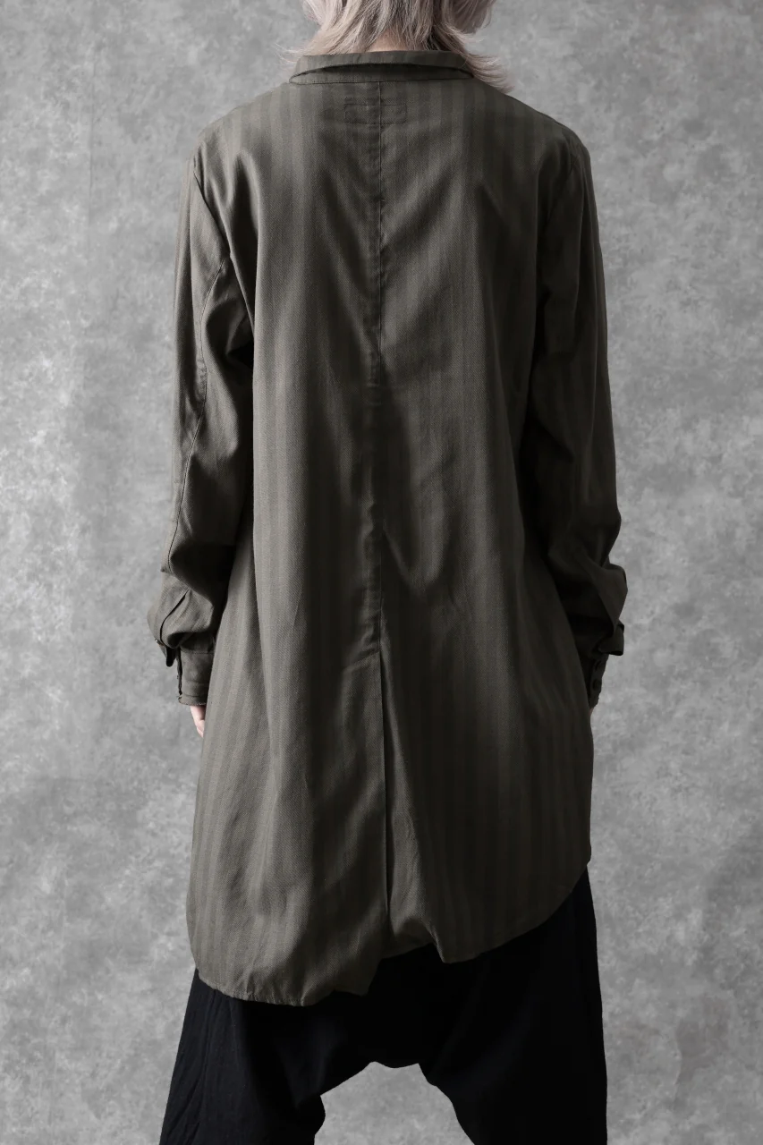 Aleksandr Manamis Asymmetric Striped Shirt (STRIPES) - Image 20