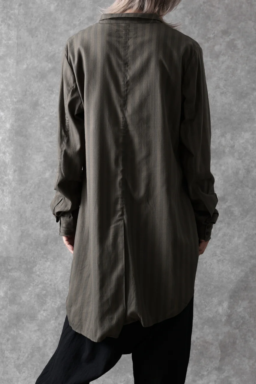 Aleksandr Manamis Asymmetric Striped Shirt (STRIPES) - Image 23
