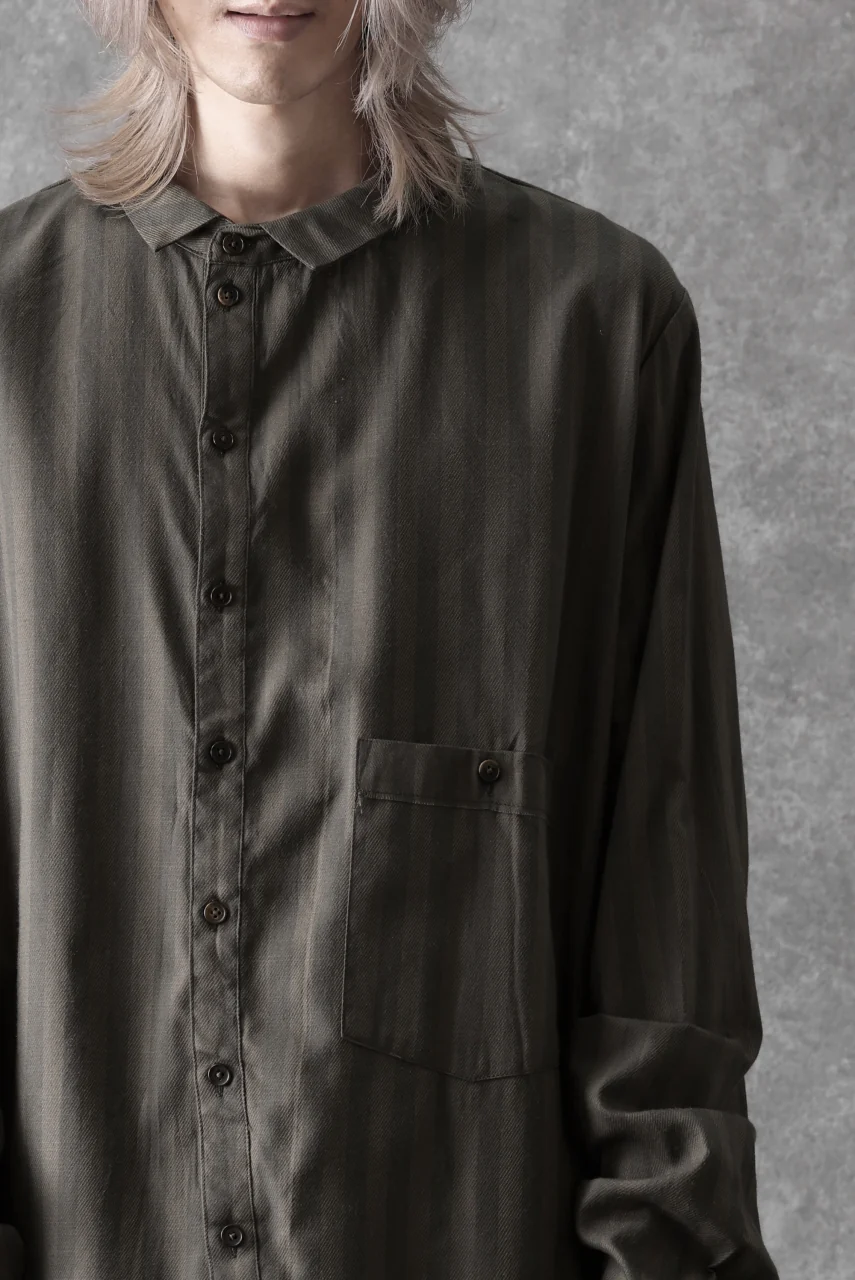 Aleksandr Manamis Asymmetric Striped Shirt (STRIPES) - Image 27