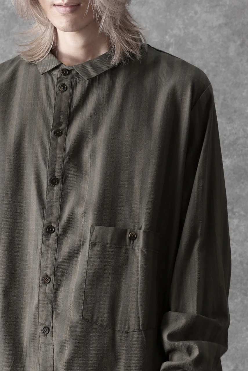 Aleksandr Manamis Asymmetric Striped Shirt (STRIPES) - Image 30