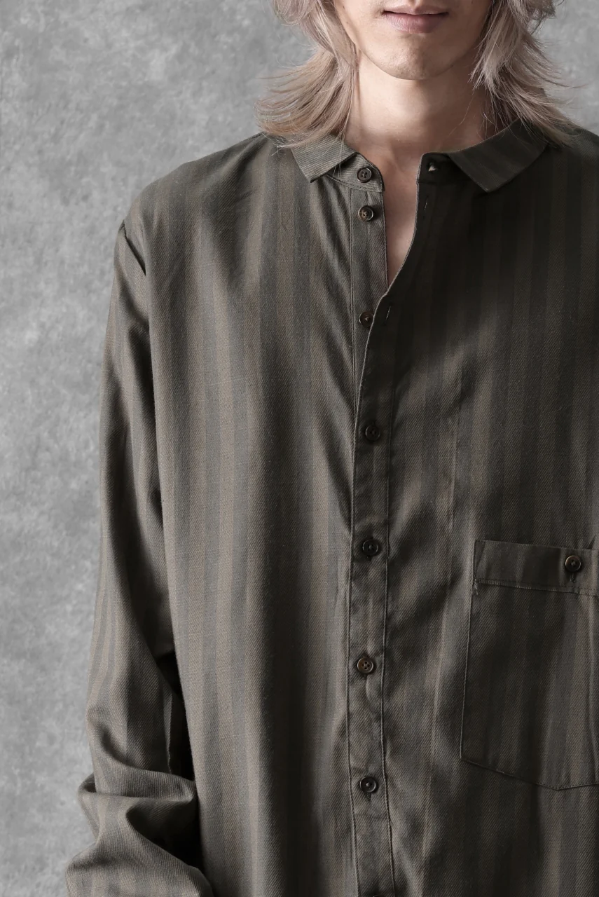 Aleksandr Manamis Asymmetric Striped Shirt (STRIPES) - Image 31