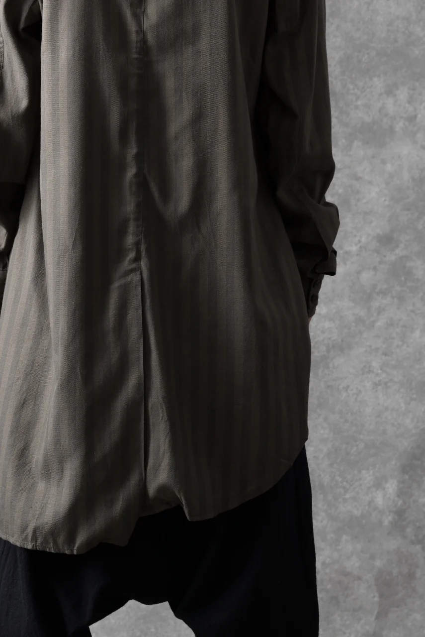 Aleksandr Manamis Asymmetric Striped Shirt (STRIPES) - Image 32