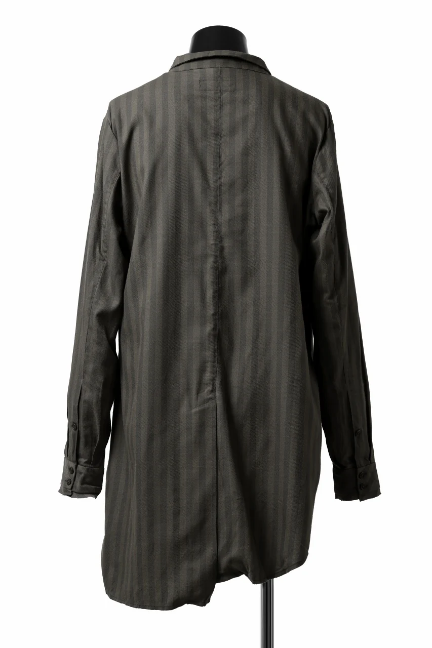 Aleksandr Manamis Asymmetric Striped Shirt (STRIPES) - Image 7