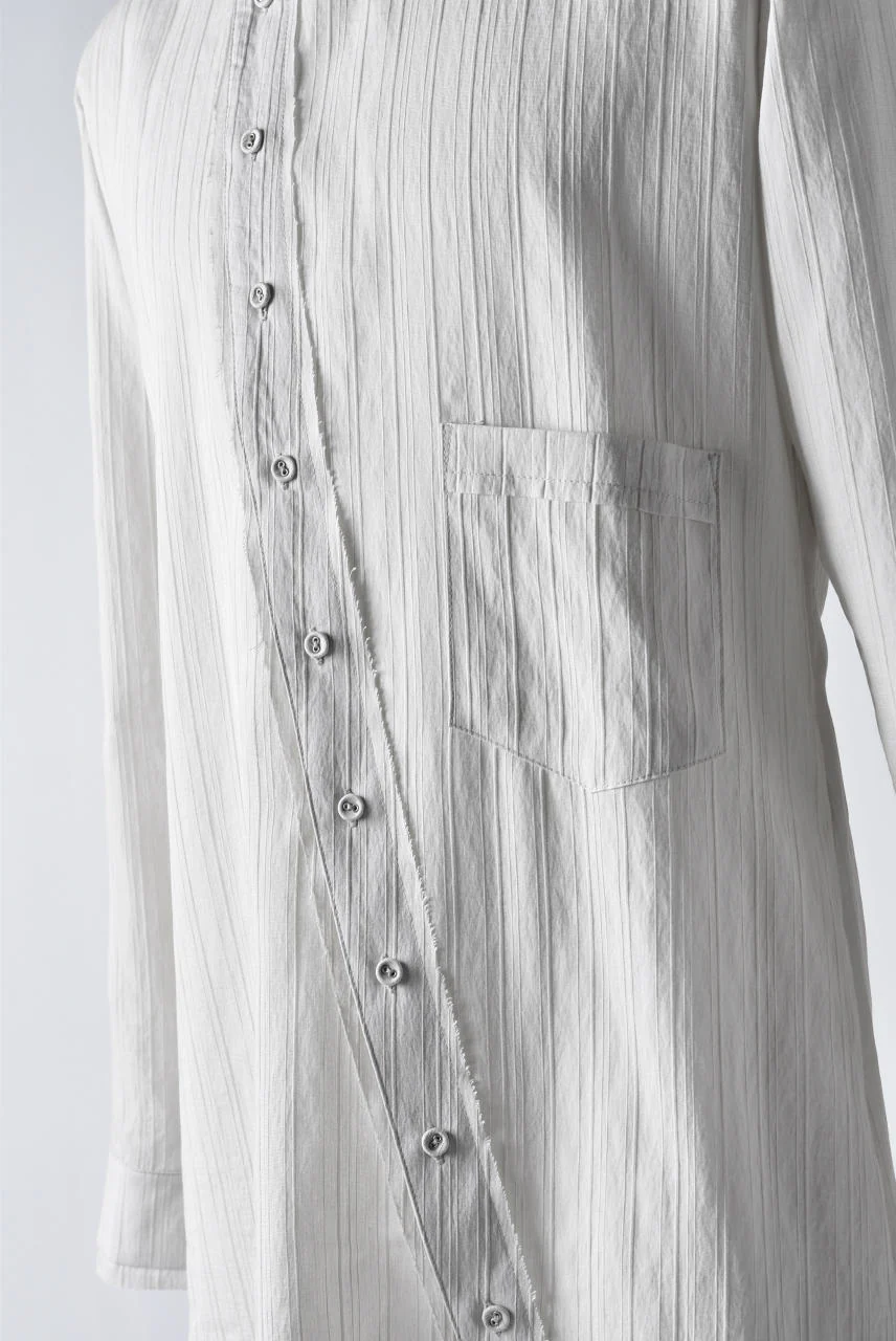 Aleksandr Manamis ASYMMETRY BIAS COLLAR SHIRT - Image 10