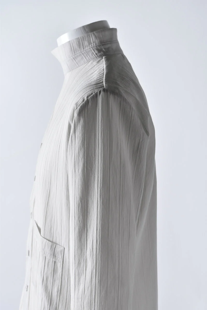 Aleksandr Manamis ASYMMETRY BIAS COLLAR SHIRT - Image 13