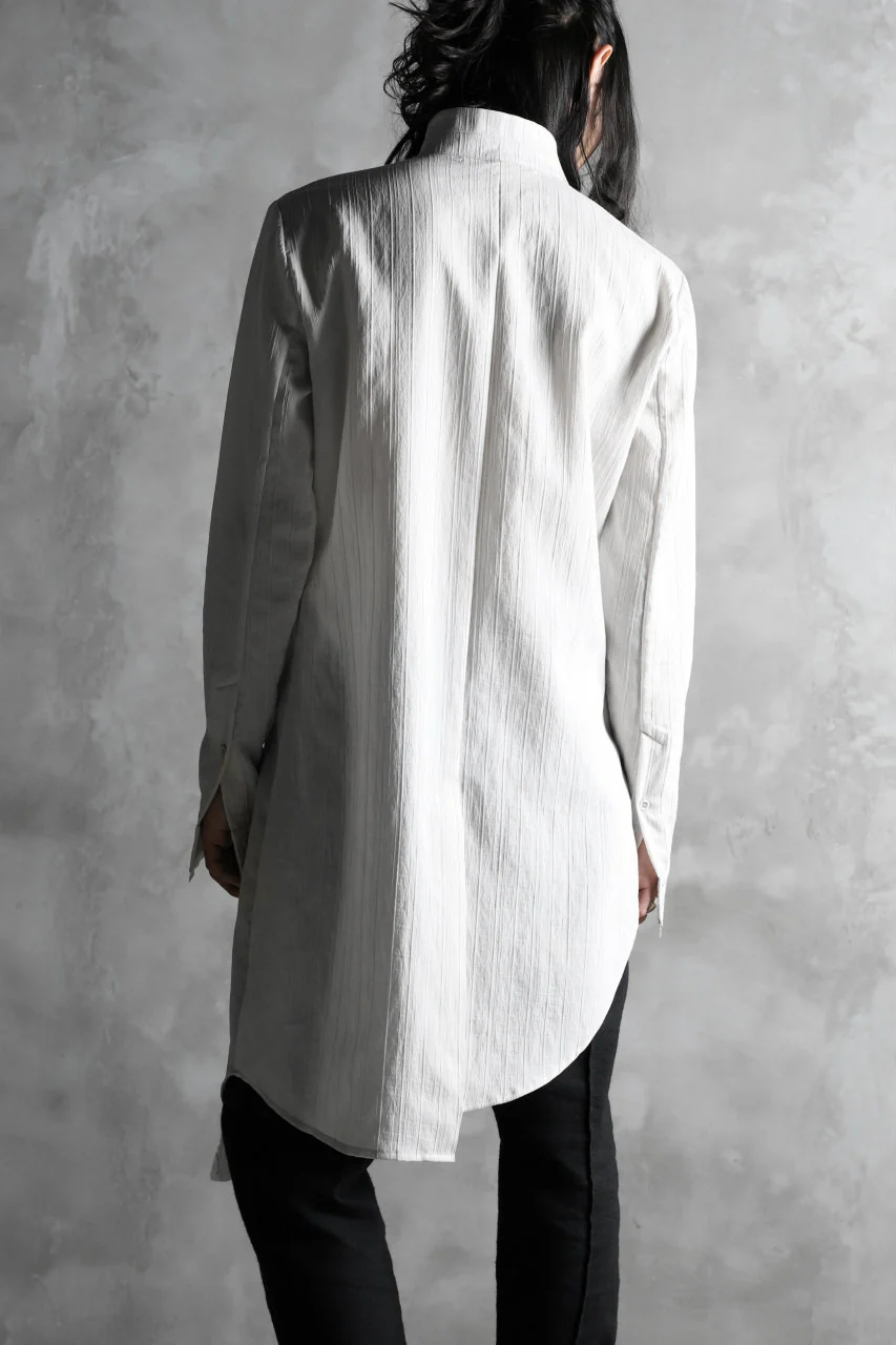 Aleksandr Manamis ASYMMETRY BIAS COLLAR SHIRT - Image 28