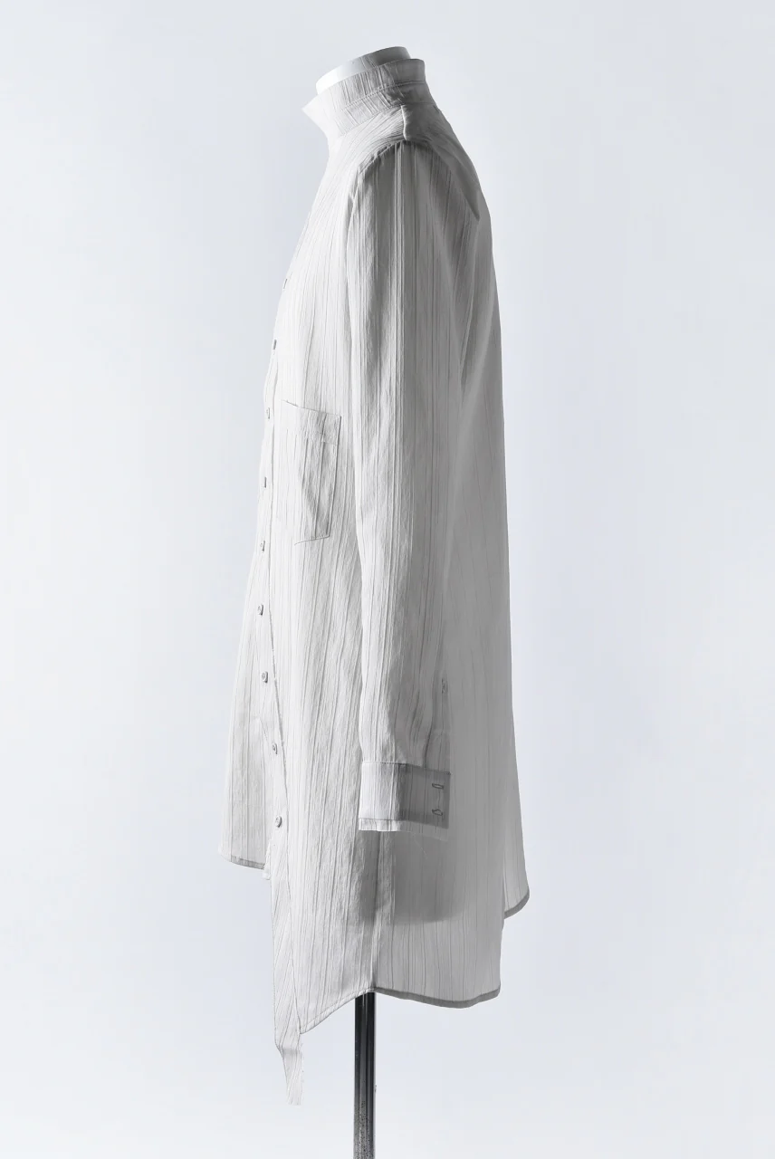 Aleksandr Manamis ASYMMETRY BIAS COLLAR SHIRT - Image 3