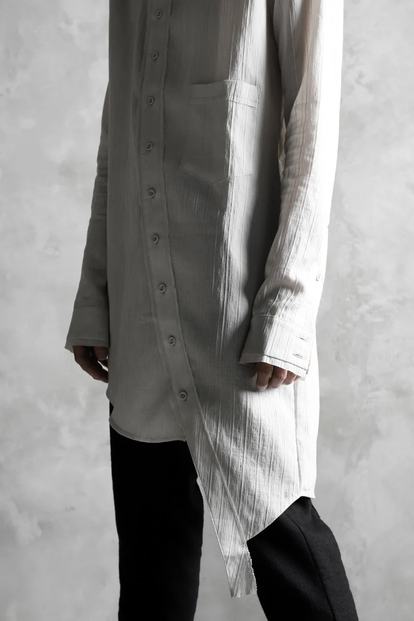 Aleksandr Manamis ASYMMETRY BIAS COLLAR SHIRT - Image 30