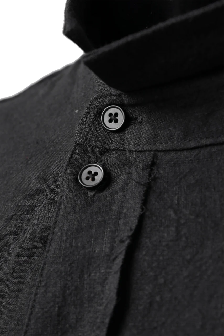 Aleksandr Manamis Asymmetry Shirt (BLACK) - Image 20